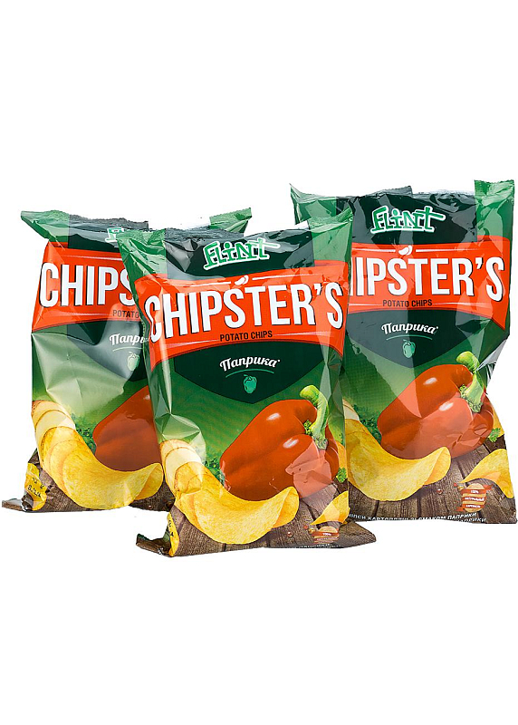 Чипсы к пиву Chipsters «Паприка» 70г